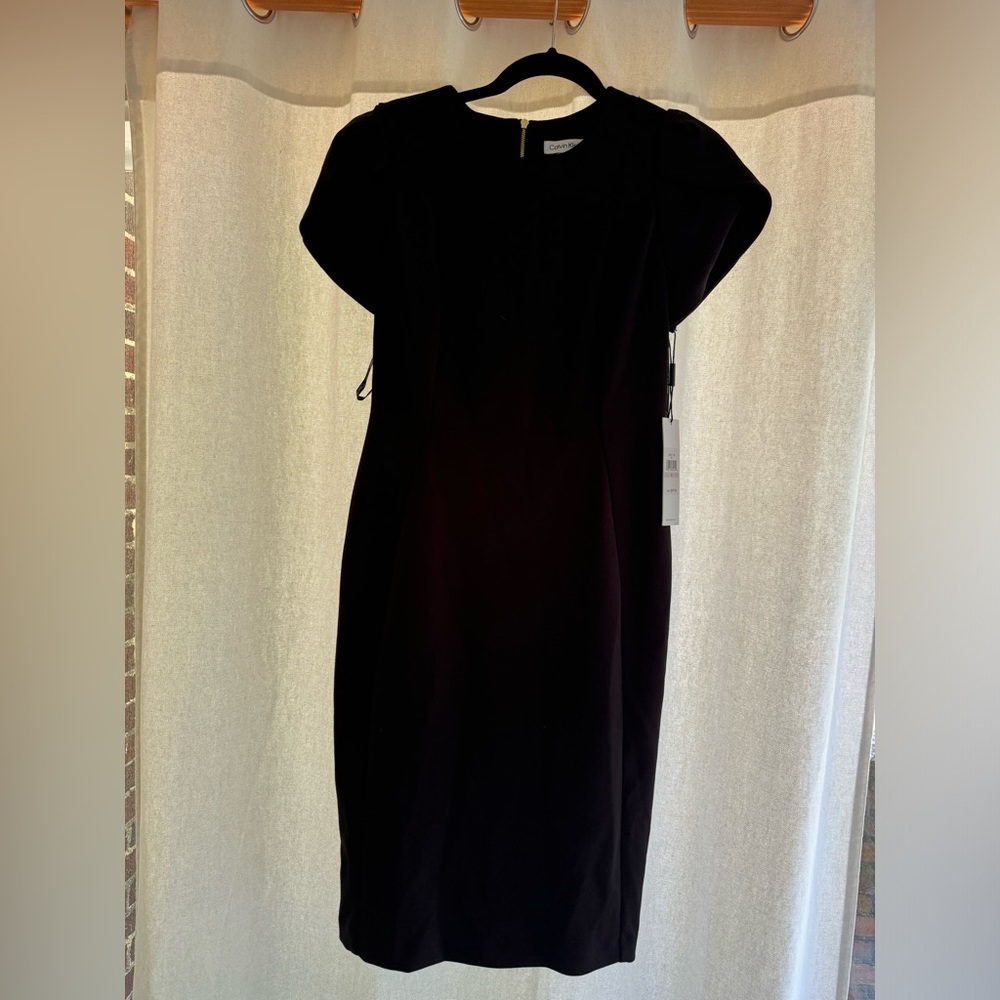 Black Calvin Klein Midi Dress - Business professional